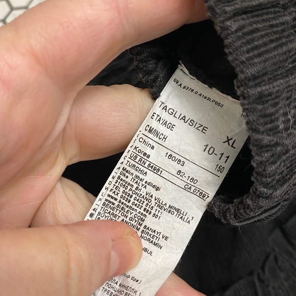 NWT kids united colors of Benetton skirt size xl - Picture 2 of 2